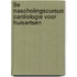 9e Nascholingscursus cardiologie voor Huisartsen