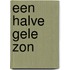 Een halve gele zon