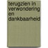 Terugzien in verwondering en dankbaarheid