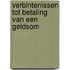 Verbintenissen tot betaling van een geldsom