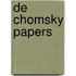 De Chomsky papers