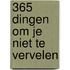 365 dingen om je niet te vervelen