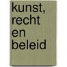 Kunst, recht en beleid by Inge Van Der Vlies