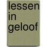 Lessen in geloof