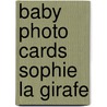 Baby photo cards Sophie la girafe door Gemma Broekhuis
