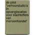 De pilot “Verhoorstudio’s in opvanglocaties voor slachtoffers van mensenhandel”