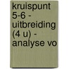 Kruispunt 5-6 - Uitbreiding (4 u) - Analyse VO door Urbain Boeykens