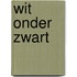 Wit onder zwart