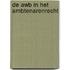 De awb in het ambtenarenrecht