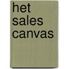 Het sales canvas door Orly Polak