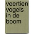 Veertien vogels in de boom