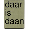 Daar is Daan door Lin Oliver