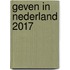 Geven in Nederland 2017