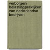 Verborgen belastingpraktijken van Nederlandse bedrijven door Vincent Kiezebrink