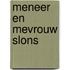 Meneer en mevrouw Slons