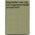 Beginselen van het vermogensrechtelijk privaatrecht