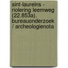 Sint-Laureins - Riolering Leemweg (22.853A). Bureauonderzoek / Archeologienota door Sander Jansen