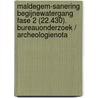 Maldegem-Sanering Begijnewatergang fase 2 (22.430). Bureauonderzoek / Archeologienota door Miel Schurmans