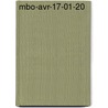 MBO-AVR-17-01-20 by Ovd Educatieve Uitgeverij