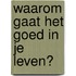 Waarom gaat het goed in je leven?