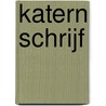 Katern schrijf door Jelle De Keersmaecker