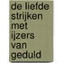 de liefde strijken met ijzers van geduld