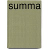 SUMMA by Simon Roosjen