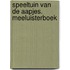 Speeltuin van de aapjes. Meeluisterboek