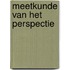 Meetkunde van het perspectie