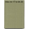 MBO-MR-17-B-04-20 door Ovd Educatieve Uitgeverij