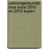 Oefeningenbundel MOS Excel 2016 en 2013 Expert