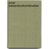 Excel Toetsenbordcombinaties door Onbekend