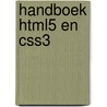 Handboek HTML5 en CSS3 by Peter Doolaard