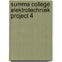 Summa College Elektrotechniek project 4