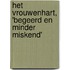 Het vrouwenhart, 'begeerd en minder miskend'