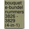 Bouquet e-bundel nummers 3826 - 3829 (4-in-1) by Rachael Thomas