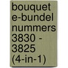 Bouquet e-bundel nummers 3830 - 3825 (4-in-1) door Melanie Milburne