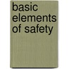 Basic elements of safety door A.J. Verduijn