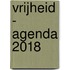 Vrijheid - Agenda 2018
