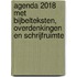 Agenda 2018 met bijbelteksten, overdenkingen en schrijfruimte