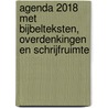 Agenda 2018 met bijbelteksten, overdenkingen en schrijfruimte door Cindy van Ooijen