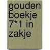 Gouden Boekje 7*1 in zakje door Onbekend
