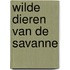 Wilde dieren van de savanne