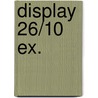 Display 26/10 EX. door Urbanus