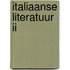 Italiaanse literatuur II