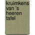 Kruimkens van 's Heeren tafel