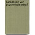 Paradoxen van psychologisering?