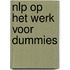 NLP op het werk voor Dummies