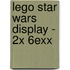 LEGO Star Wars display - 2x 6exx