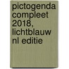 Pictogenda compleet 2018, lichtblauw NL editie by Martina Tittse-Linsen